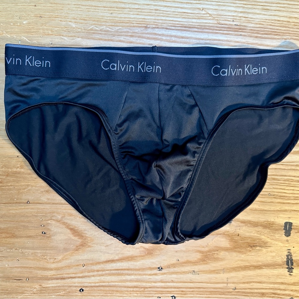 Calvin Klein - Breif - Microfiber Stretch - Black - Large
